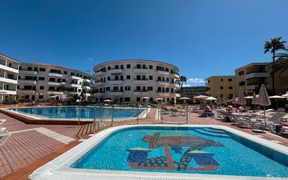 Schwimmbecken von Wohnungen zum verkauf in San Bartolomé de Tirajana mit Terrasse und Gemeinschaftspool