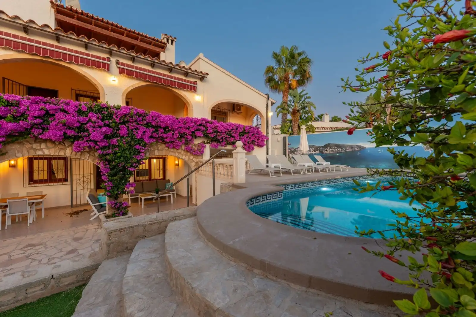 Terraza de Casa o chalet en venta en Moraira con Aire acondicionado, Calefacción y Terraza