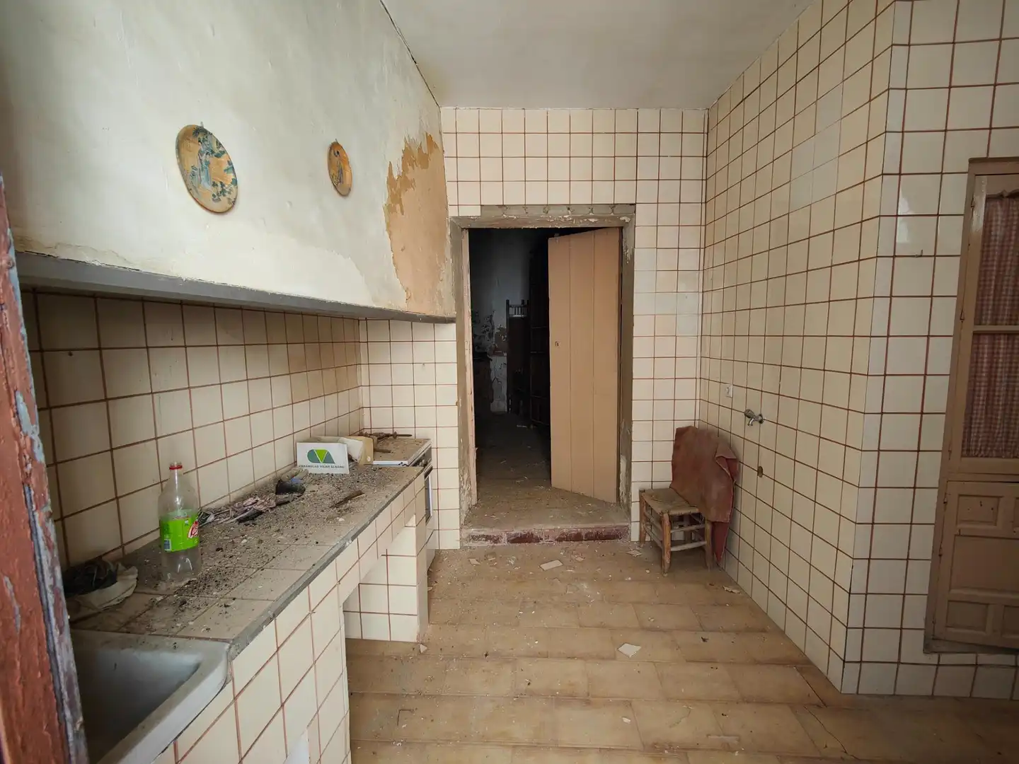 Cuina de Casa o xalet en venda en Trigueros amb Jardí privat, Traster i Balcó