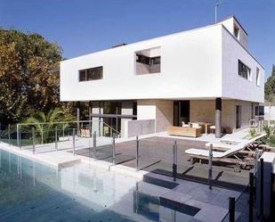 Terrace of House or chalet to rent in  Madrid Capital  with Air Conditioner, Heating and Private garden