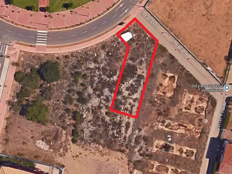 Terreny residencial en venda a Avenida Jaime I 30