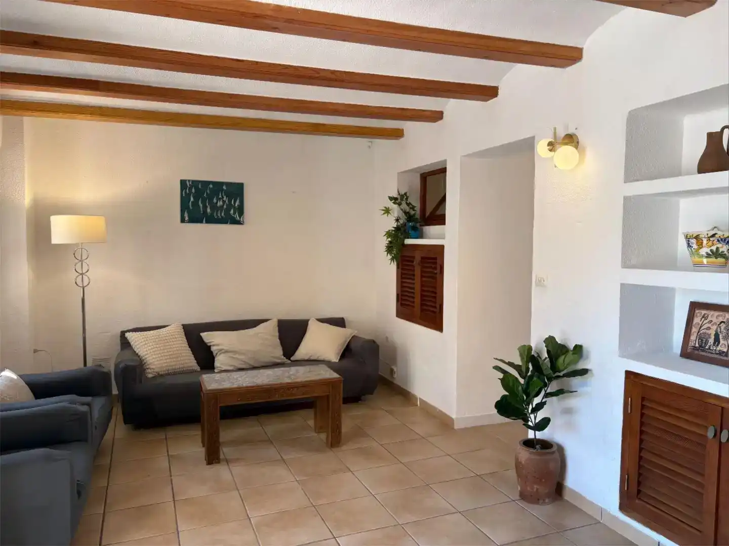Sala d'estar de Casa o xalet de lloguer en Burriana / Borriana