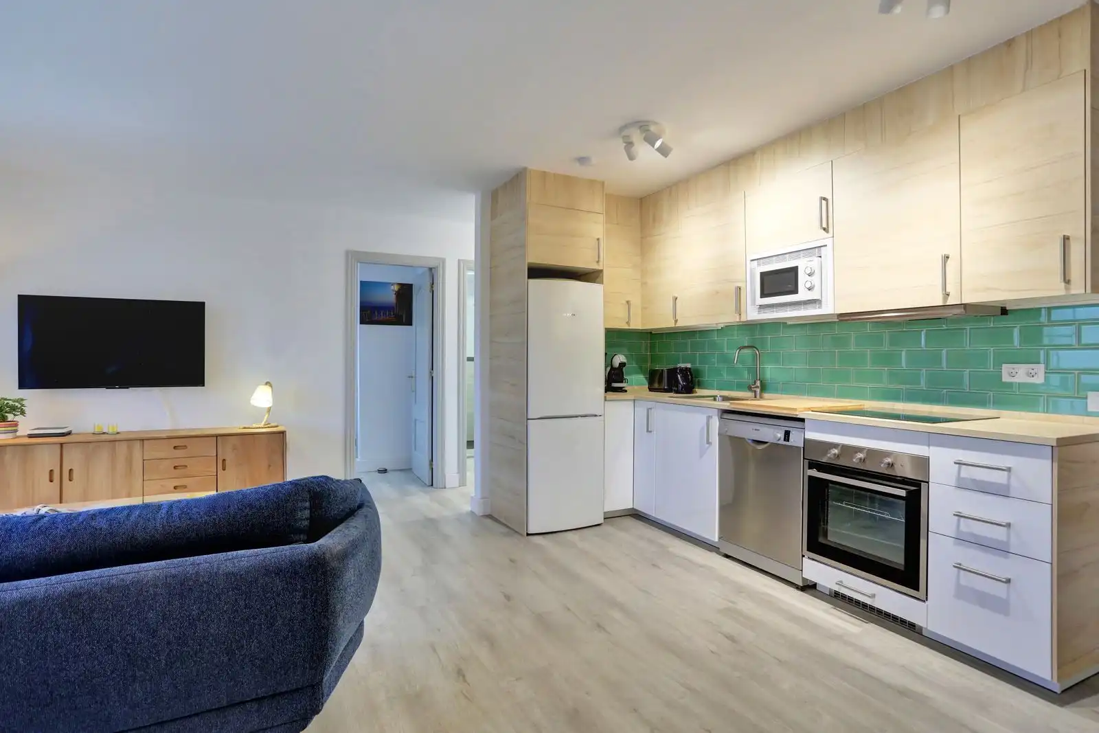 Cocina de Piso en venta en La Oliva con Trastero y Amueblado