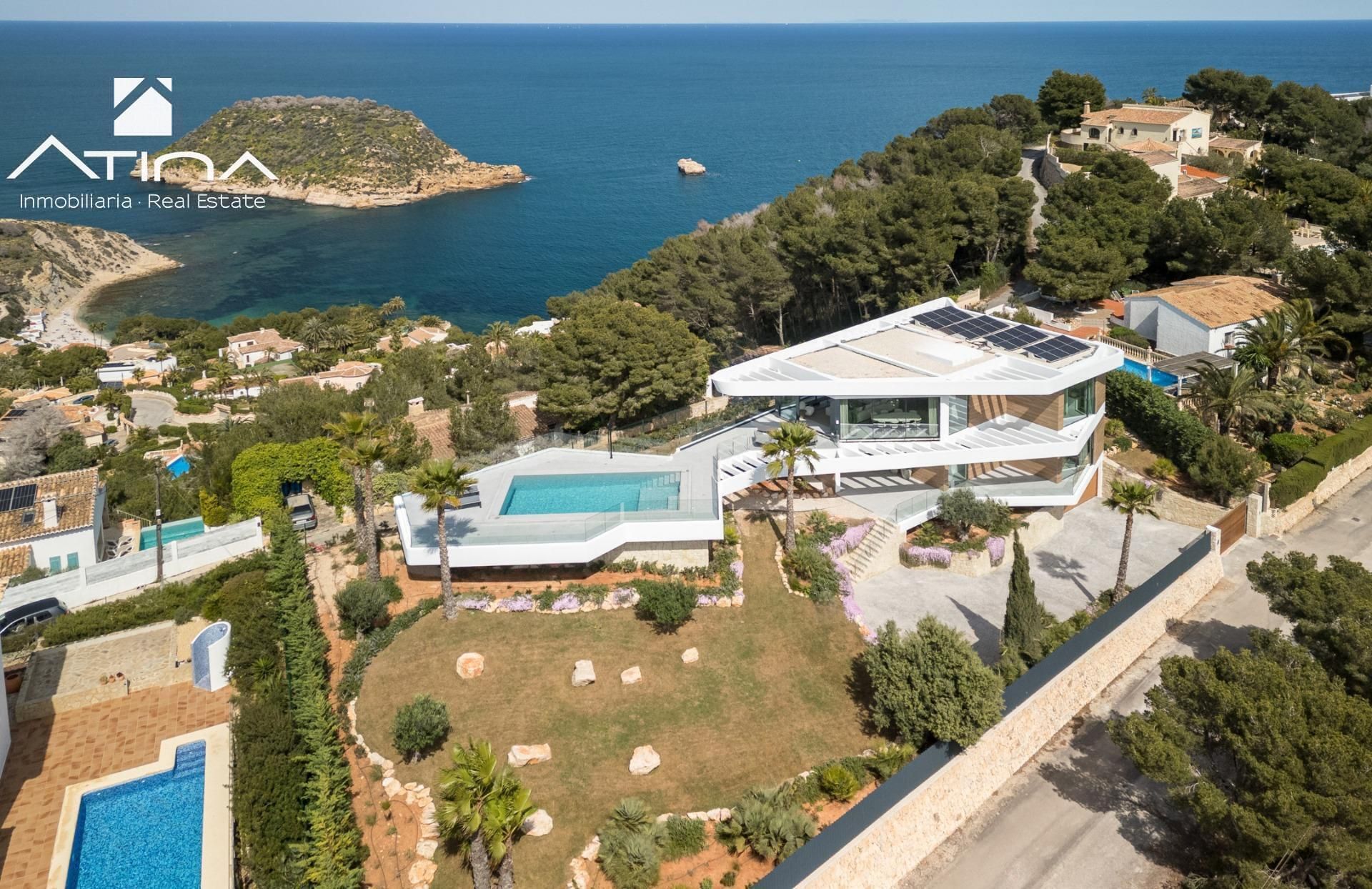 Exterior view of House or chalet for sale in Jávea / Xàbia  with Air Conditioner, Heating and Private garden