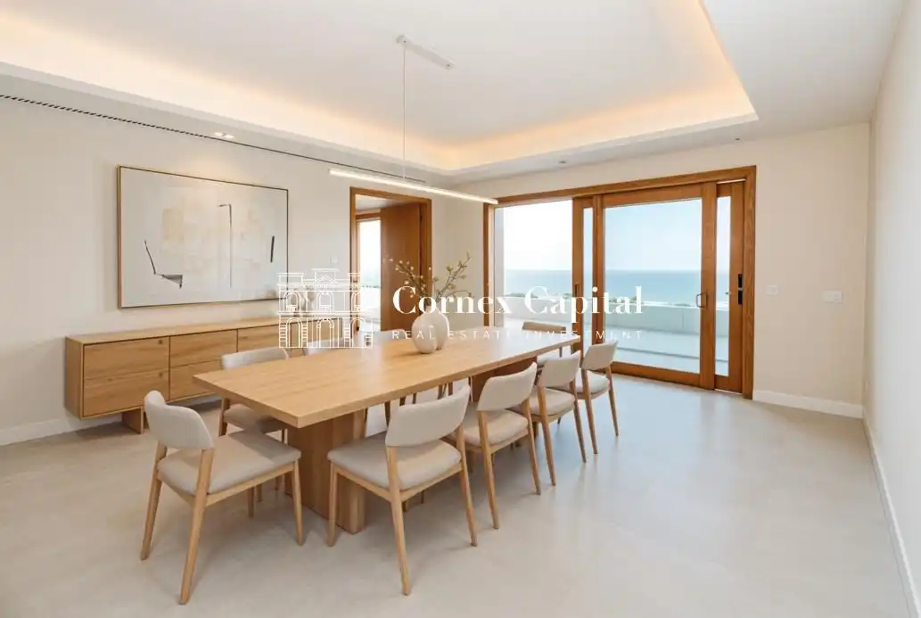 Dining room of Houses for sale in Sant Andreu de Llavaneres  with Air Conditioner, Heating and Private garden
