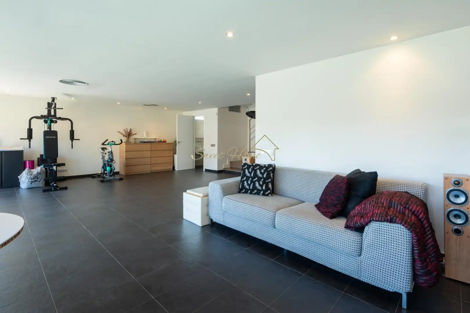 Wohnzimmer von Haus oder Chalet zum Verkauf in Alella mit Klimaanlage, Heizung und Privatgarten
