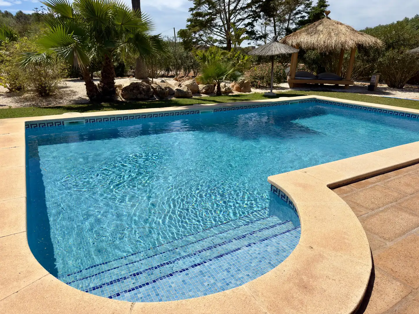 Piscina de Casa o xalet en venda en Campos amb Aire condicionat, Calefacció i Terrassa