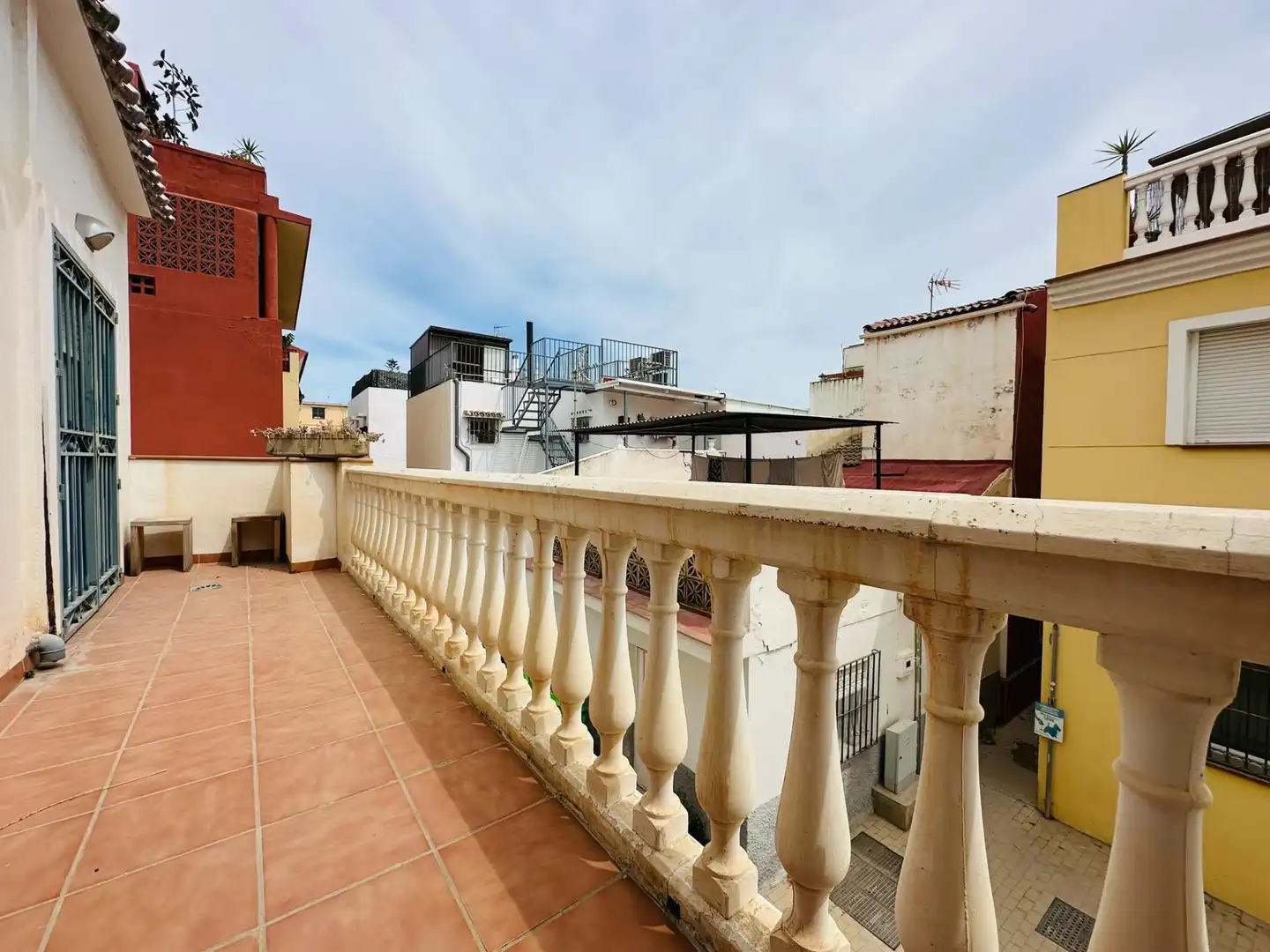 Terrassa de Casa adosada en venda en Málaga amb Terrassa i Alarma