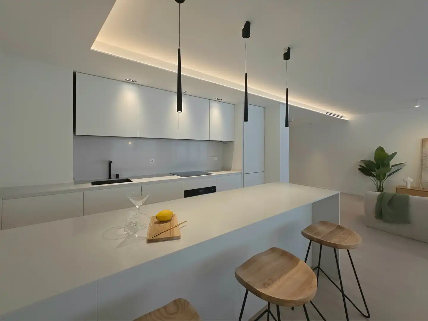 Kitchen of Flat for sale in Alicante / Alacant  with Air Conditioner, Heating and Terrace