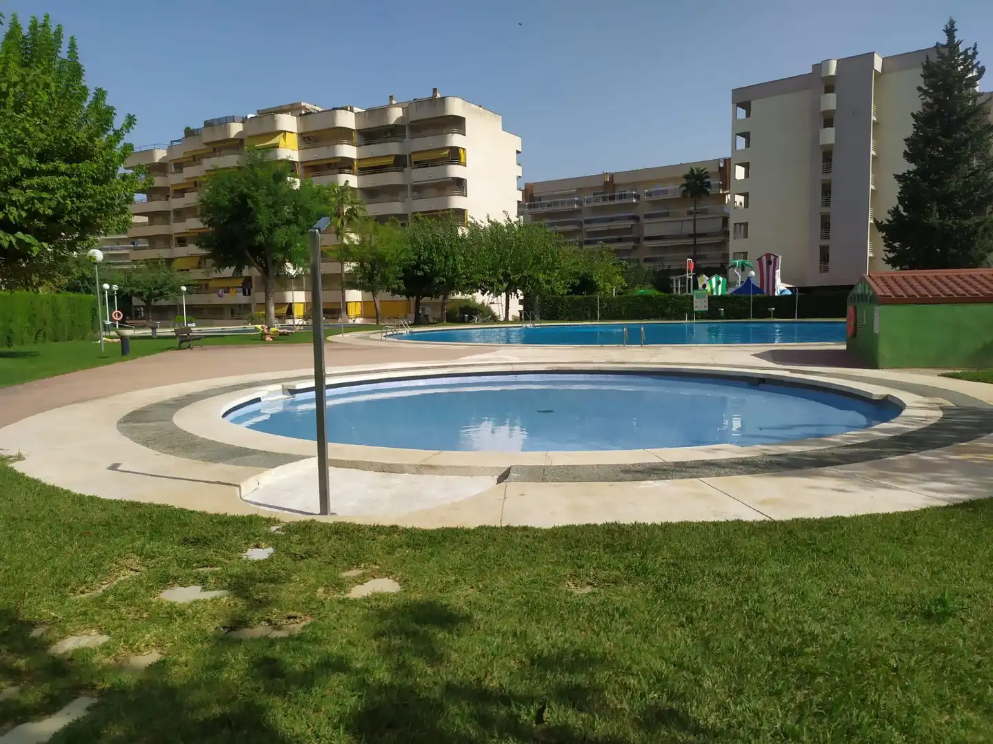 Swimming pool of Apartments for sale in Salou  with Air Conditioner, Heating and Storage room