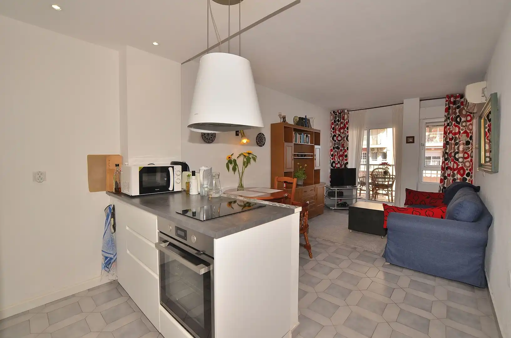 Cocina de Apartamento en venta en Benalmádena con Aire acondicionado, Terraza y Amueblado