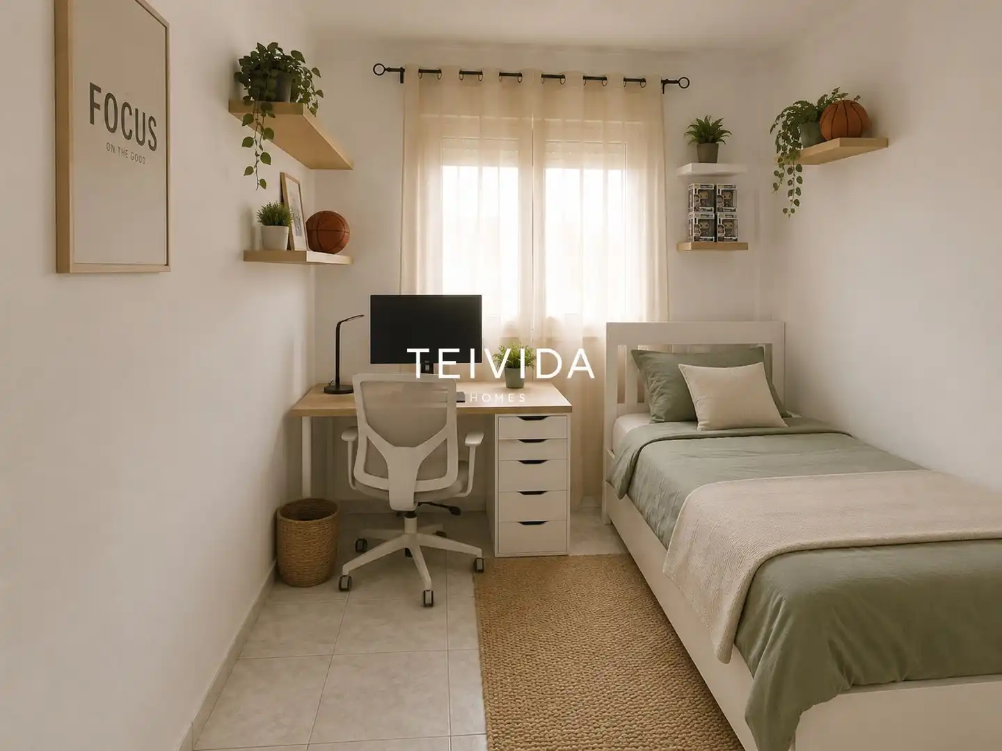 Bedroom of Flat for sale in Arona  with Terrace