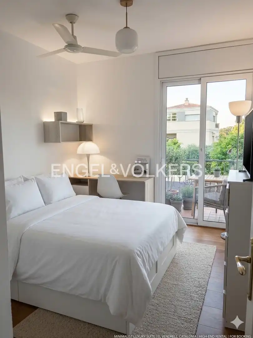 Bedroom of Country homes for sale in Vilanova i la Geltrú  with Air Conditioner, Heating and Private garden