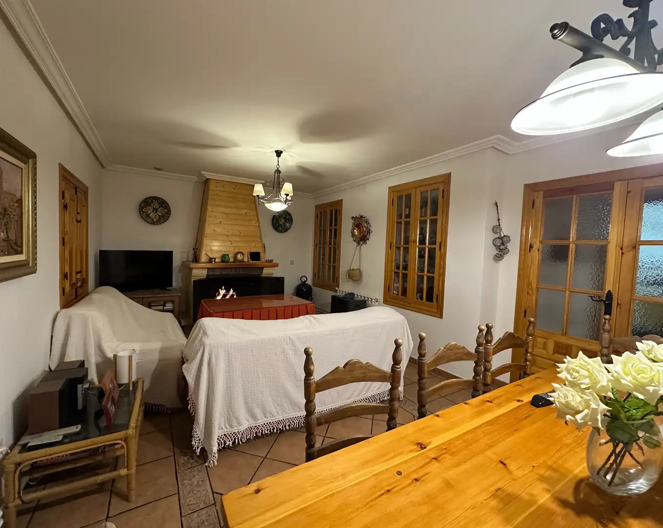 Living room of Houses for sale in Úbeda  with Air Conditioner, Heating and Private garden