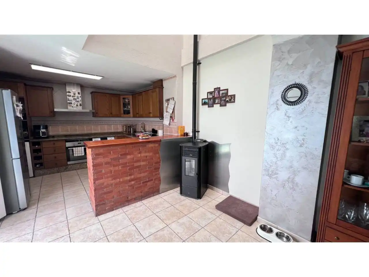 Kitchen of Detached homes for sale in Almazora / Almassora  with Air Conditioner, Terrace and Swimming Pool