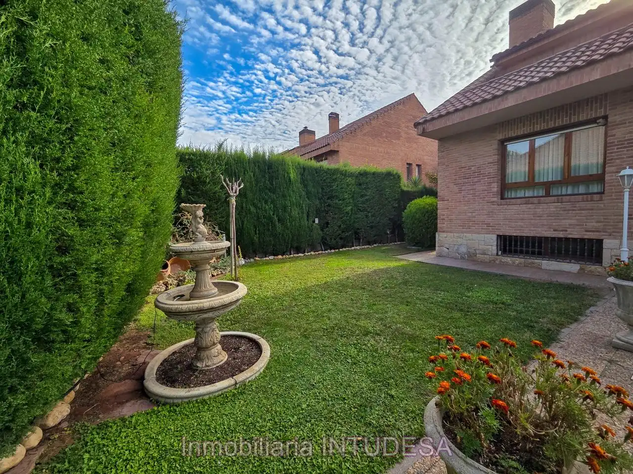 Jardín de Casa o chalet en venta en Fontellas con Aire acondicionado, Calefacción y Jardín privado