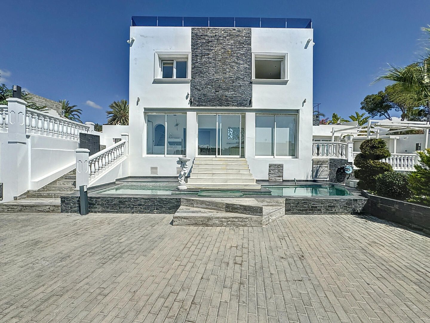 Vista exterior de Casa o xalet en venda en Moraira
