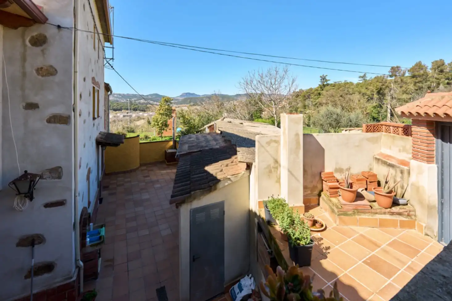 Terraza de Finca rústica en venta en L'Ametlla del Vallès con Calefacción, Terraza y Trastero