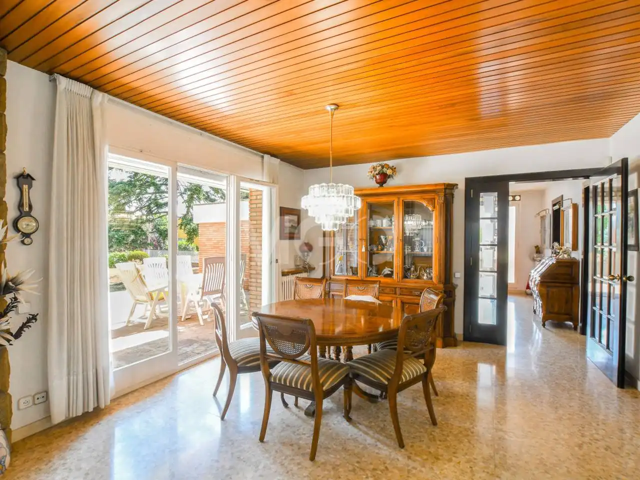Comedor de Casa o chalet en venta en Manlleu con Aire acondicionado, Jardín privado y Terraza