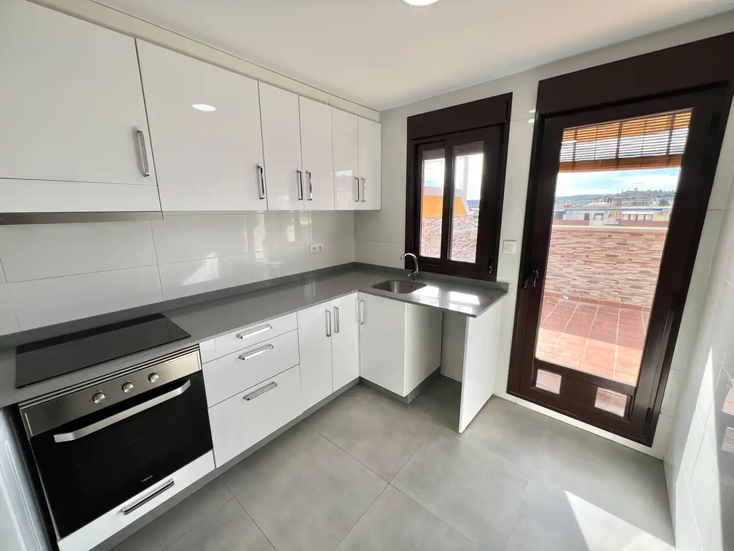 Cocina de Dúplex en venta en Chiva con Terraza