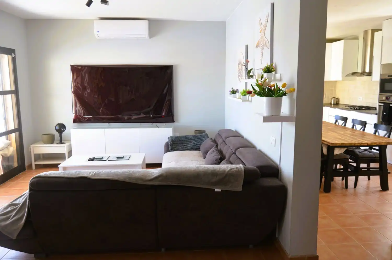 Sala de estar de Casa o chalet en venta en Antigua con Aire acondicionado, Terraza y Trastero