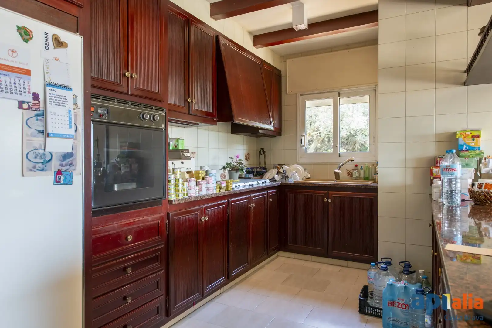 Cocina de Finca rústica en venta en Cornellà del Terri con Aire acondicionado, Calefacción y Terraza