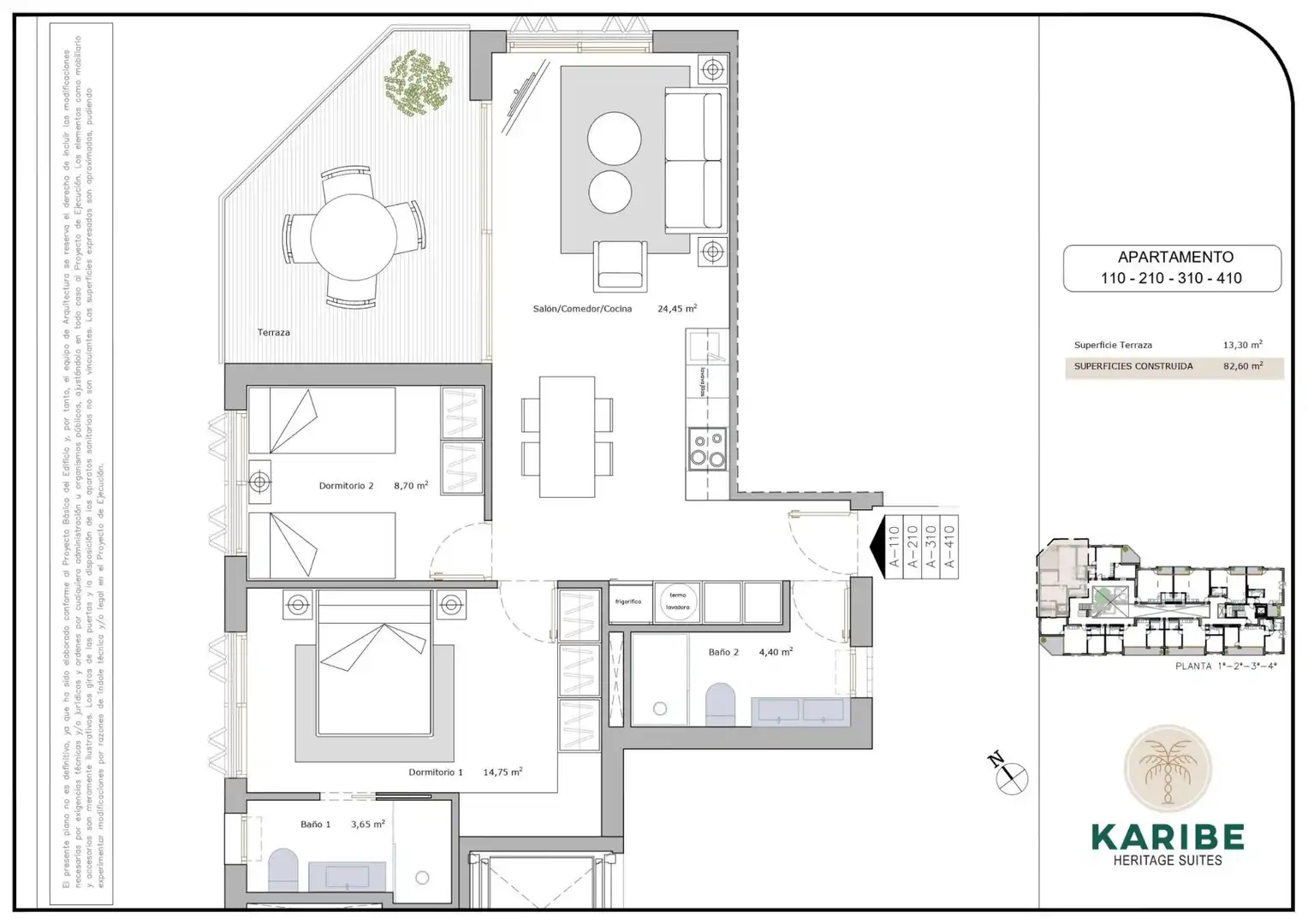 Apartamento en venta en San Pedro del Pinatar con Aire acondicionado, Terraza y Trastero