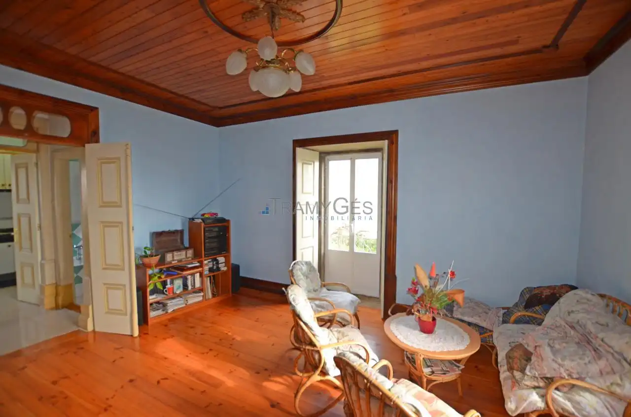 Sala de estar de Casa o chalet en venta en O Rosal   con Calefacción, Jardín privado y Trastero