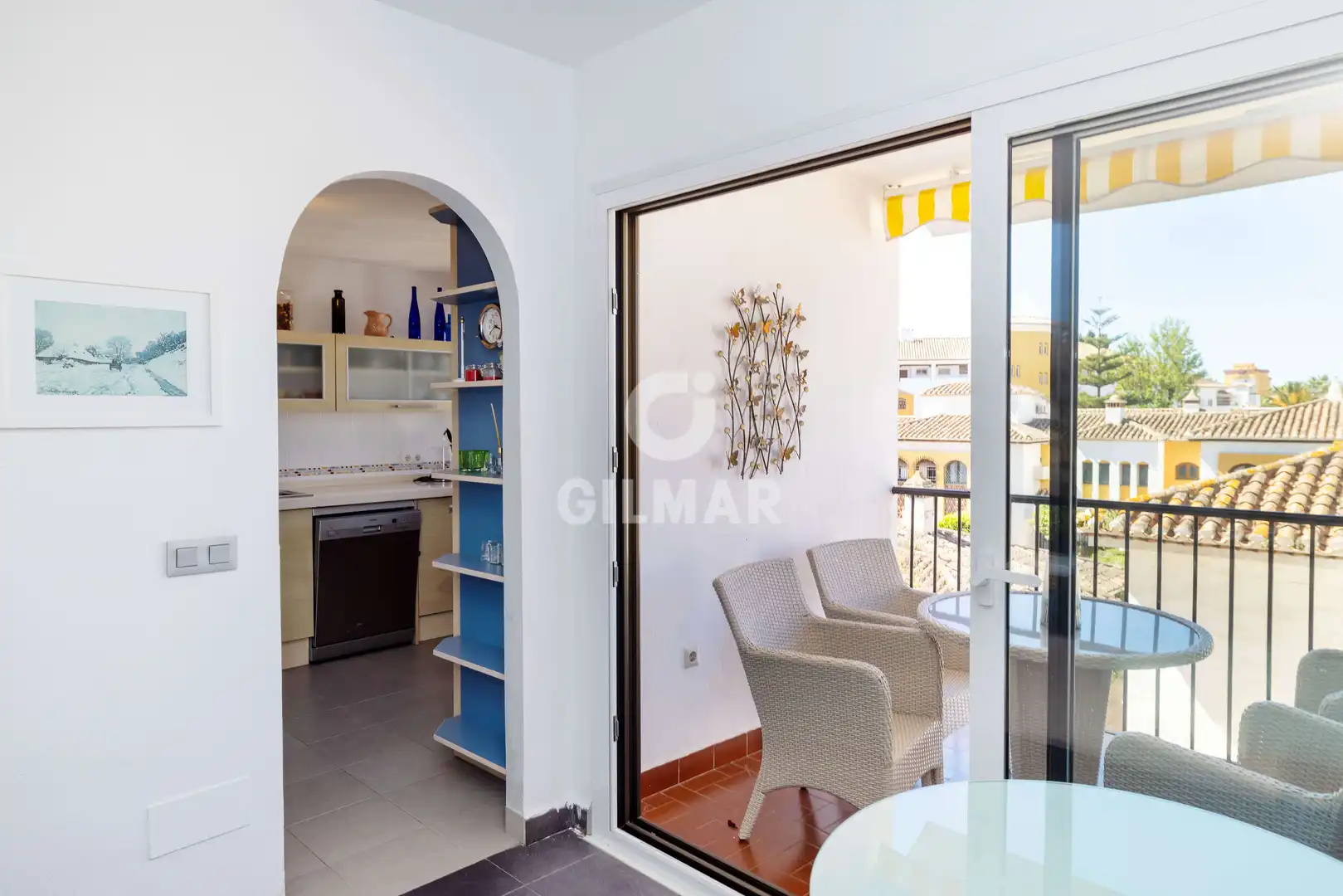 Balcony of Flat for sale in Fuengirola  with Heating, Private garden and Swimming Pool