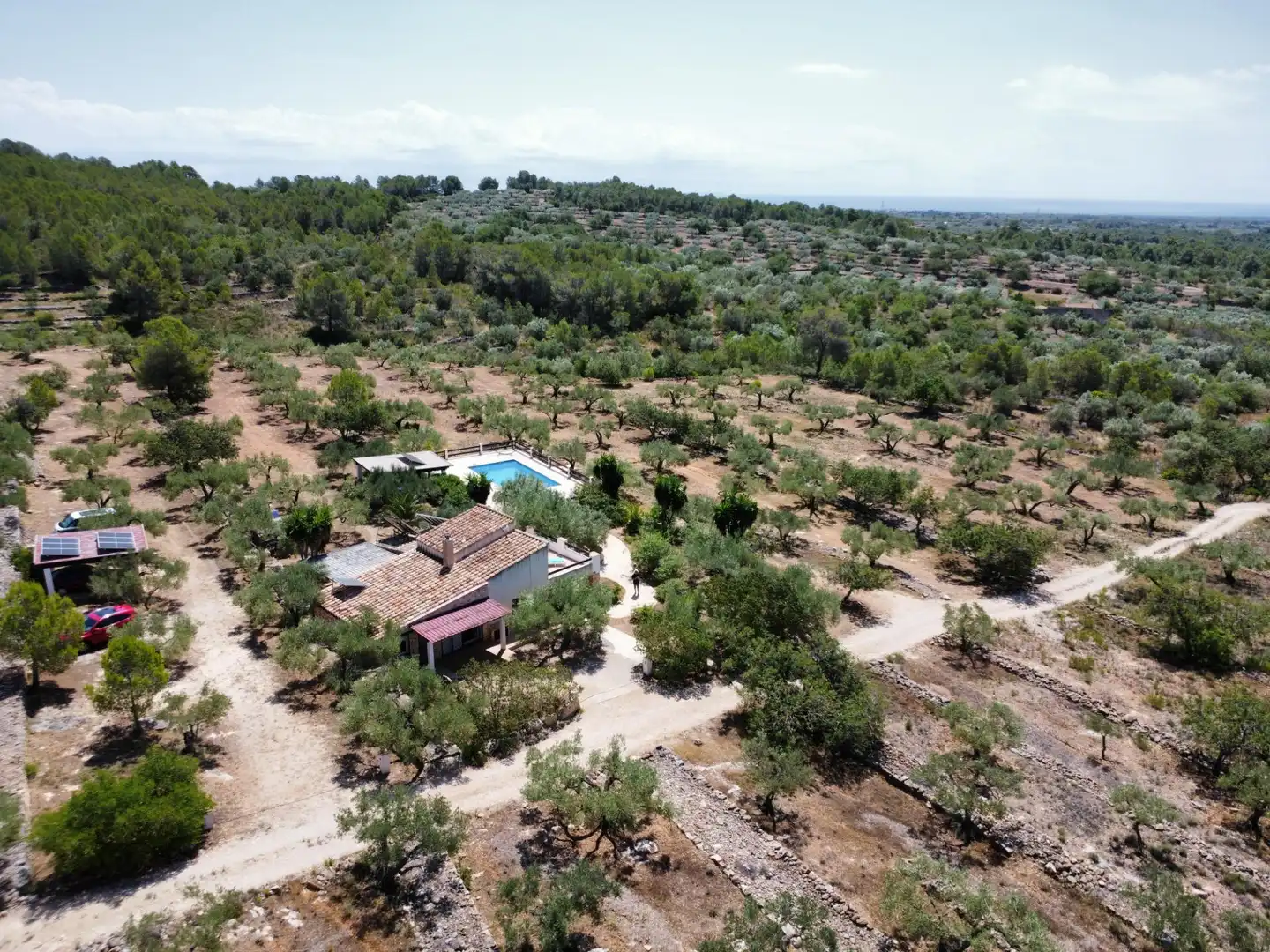 Country house zum Verkauf in L'Ametlla de Mar  mit Privatgarten, Terrasse und Schwimmbad