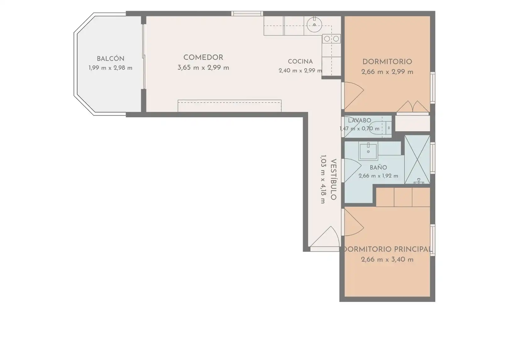 Apartments for sale in Carrer Carrer Mercè Rodoreda, Almadrava - Canyelles - Puig-Rom