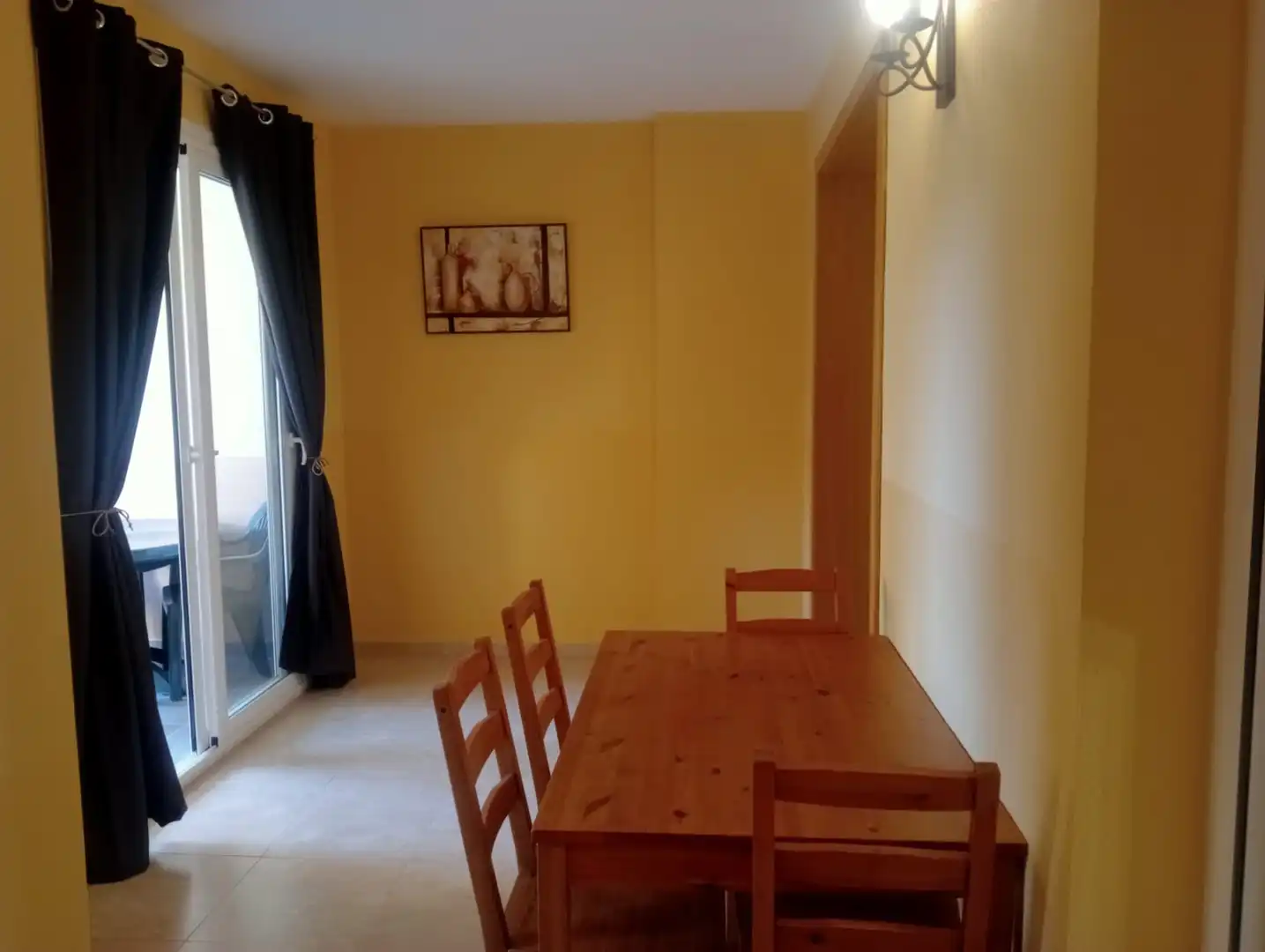 Esszimmer von Wohnung zur Miete in Fuengirola mit Terrasse, Möbliert und Ofen