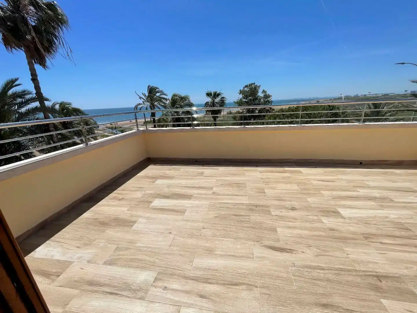 Terrassa de Casa o xalet de lloguer en La Pobla de Farnals amb Aire condicionat, Parquet i Traster