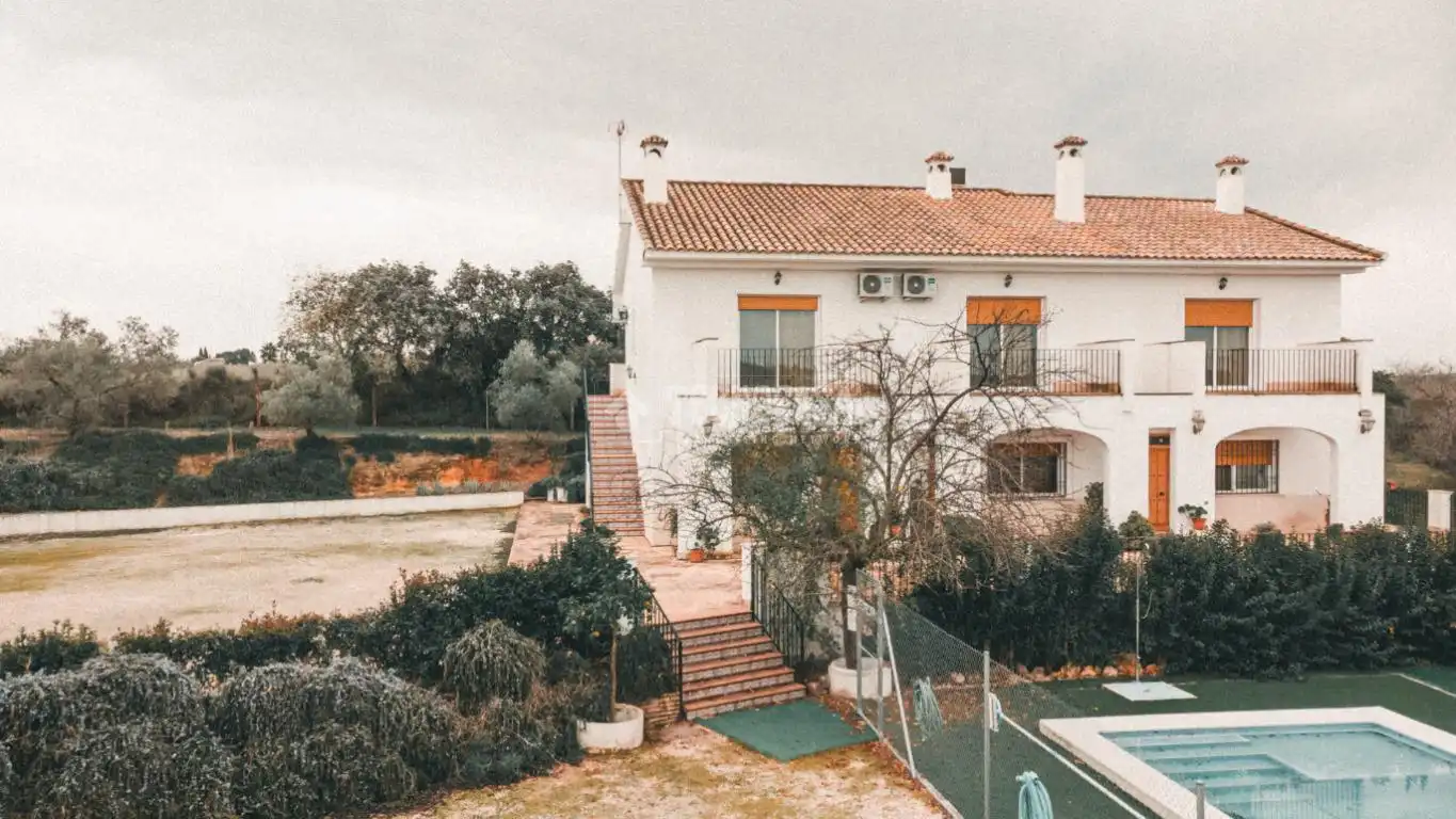 Exterior view of Country homes for sale in Montemayor  with Air Conditioner, Heating and Furnished