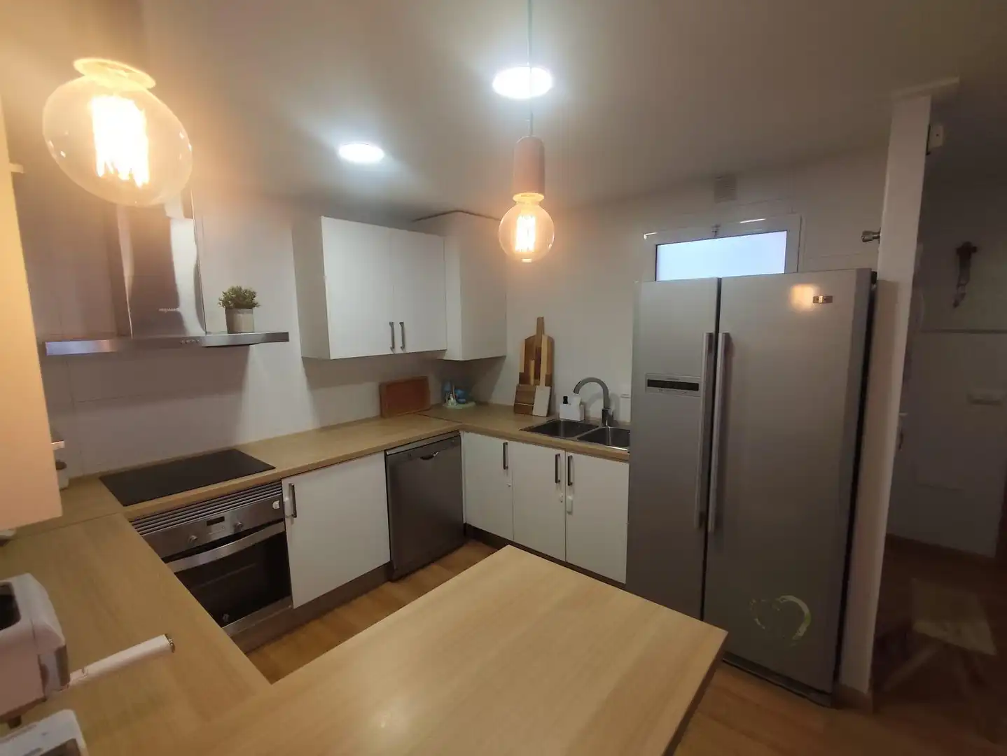 Küche von Wohnung zum Verkauf in Murcia mit Klimaanlage und Balkon