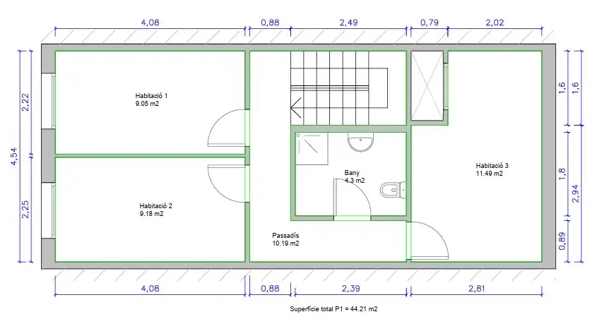 Casa bifamiliare in vendita a Grup Sant Pau, imagen 45