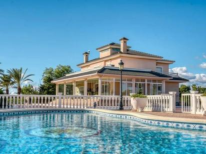 Swimming pool of House or chalet for sale in Elche / Elx  with Air Conditioner, Private garden and Terrace