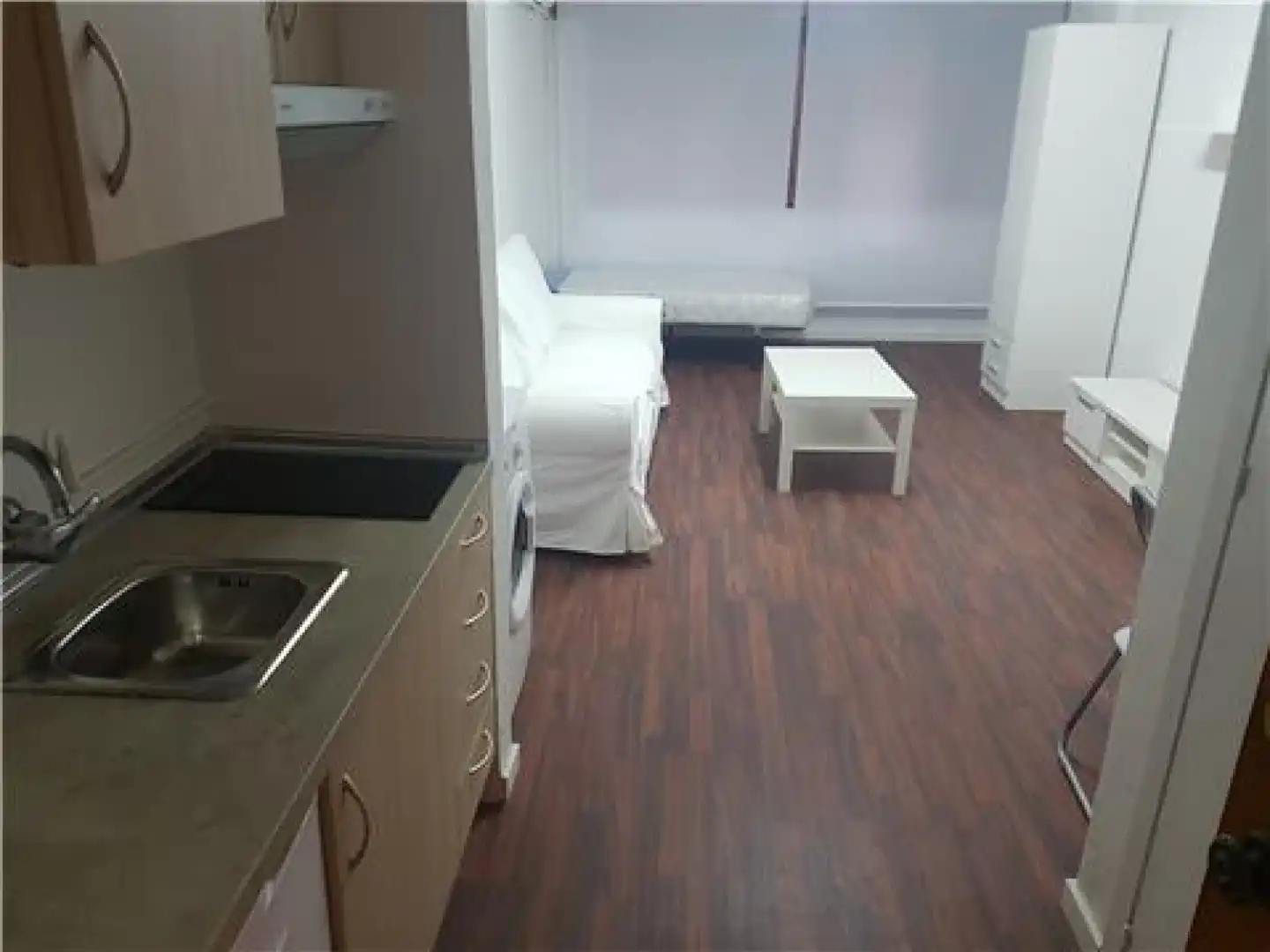 Sala d'estar de Estudi en venda en Murcia amb Aire condicionat, Calefacció i Moblat