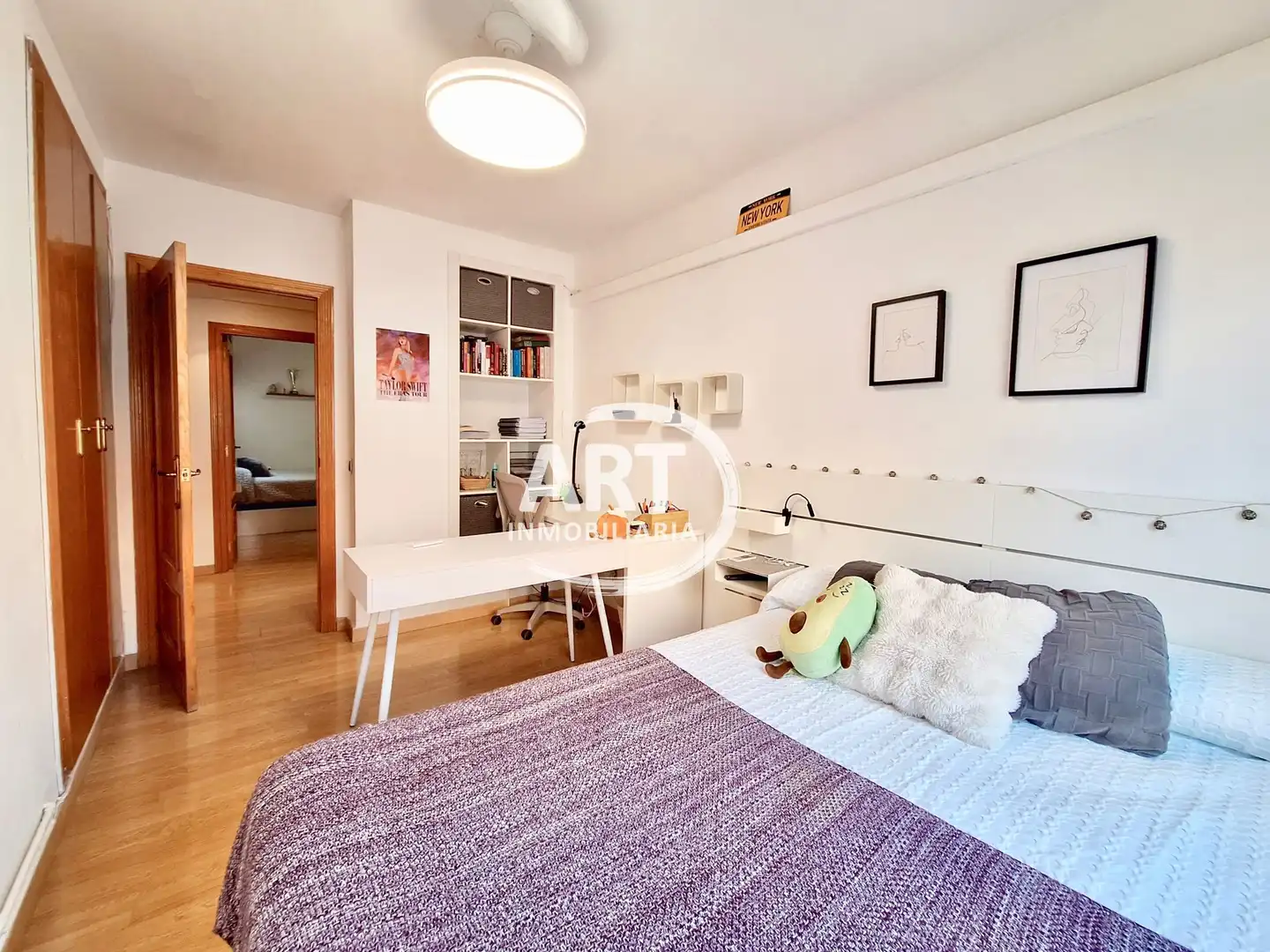 Schlafzimmer von Wohnung zum Verkauf in Alboraya mit Klimaanlage und Heizung