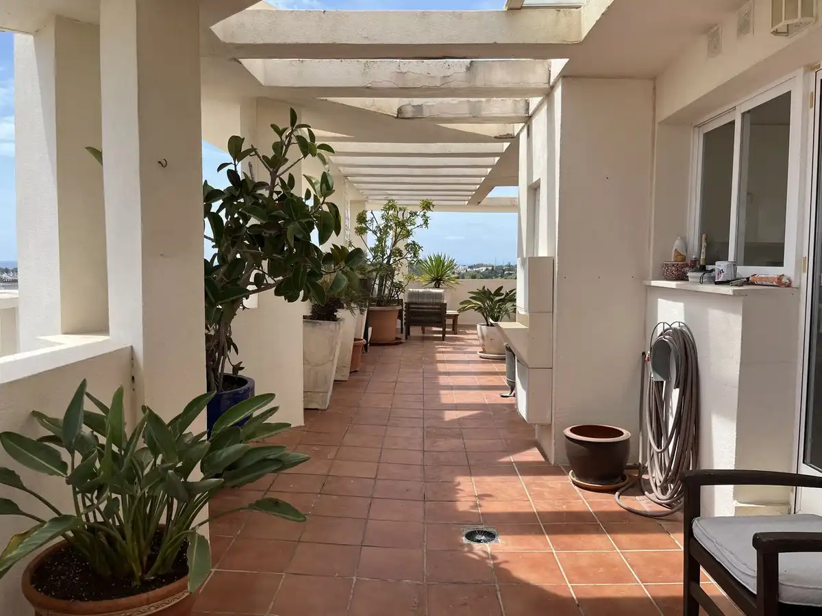 Terrassa de Dúplex de lloguer en Marbella amb Aire condicionat, Terrassa i Moblat