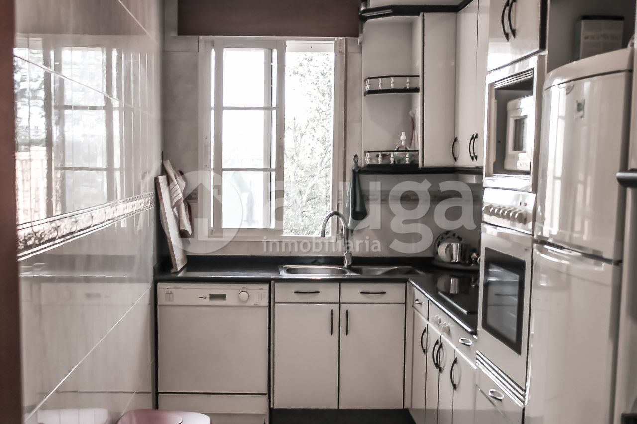 Kitchen of Duplex for sale in Vigo   with Heating, Terrace and Storage room