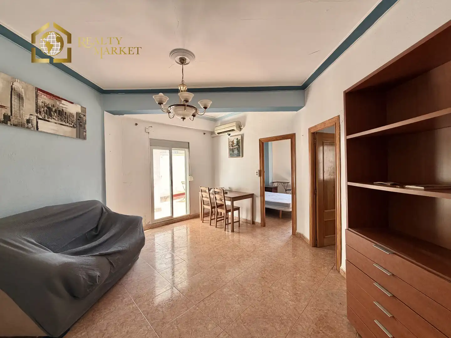 Sala de estar de Piso en venta en Valencia con Terraza y Amueblado
