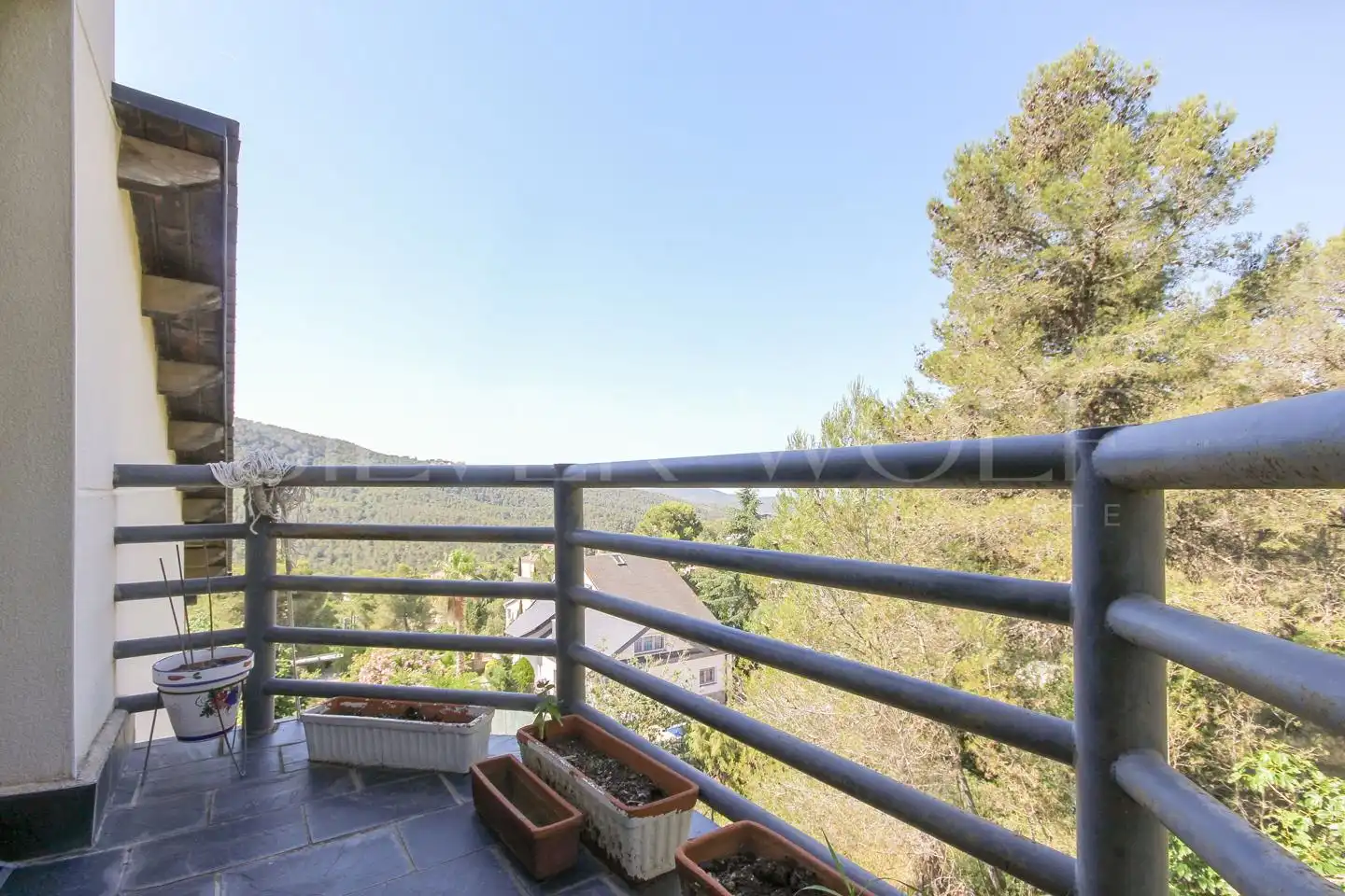 Terraza de Casa o chalet en venta en Vallirana con Calefacción, Jardín privado y Parquet
