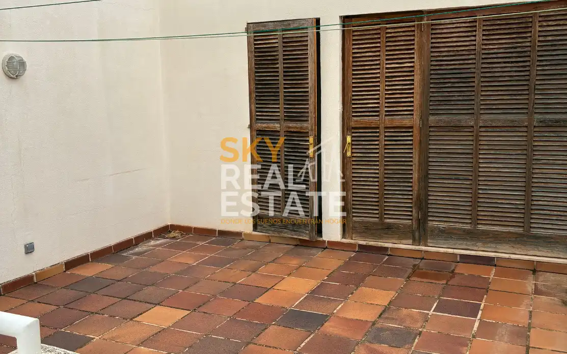 Terrassa de Casa adosada en venda en Pollença Poble