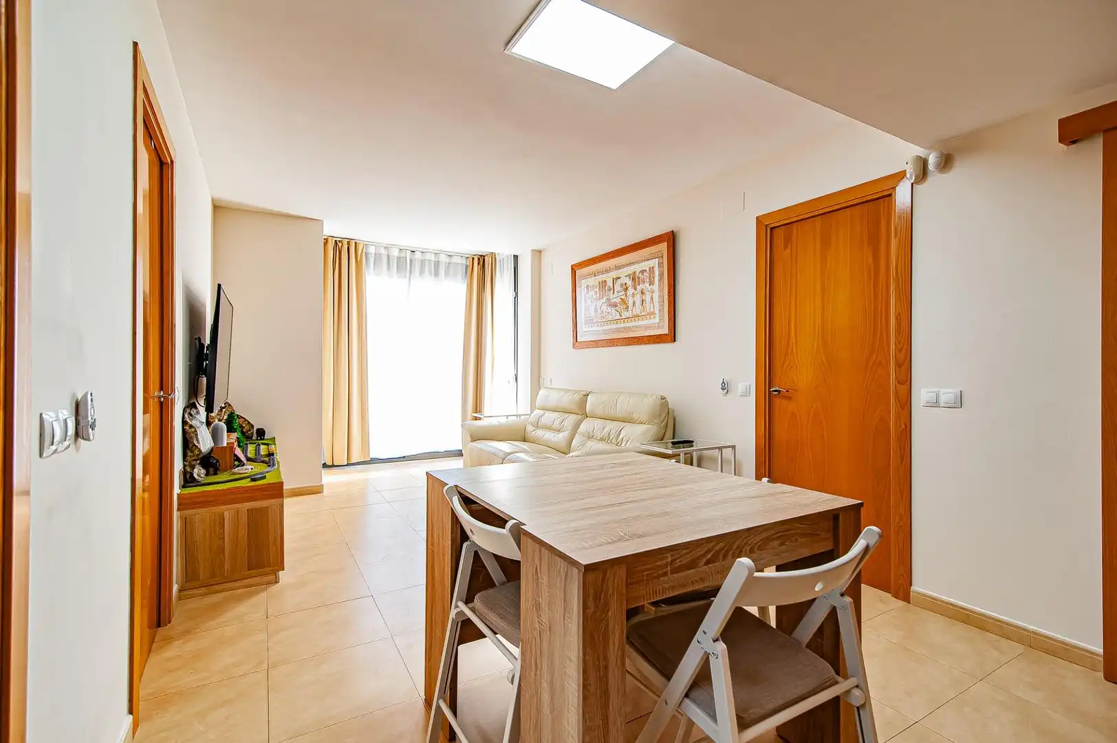 Sala d'estar de Pis de lloguer en La Granada, Barcelona
