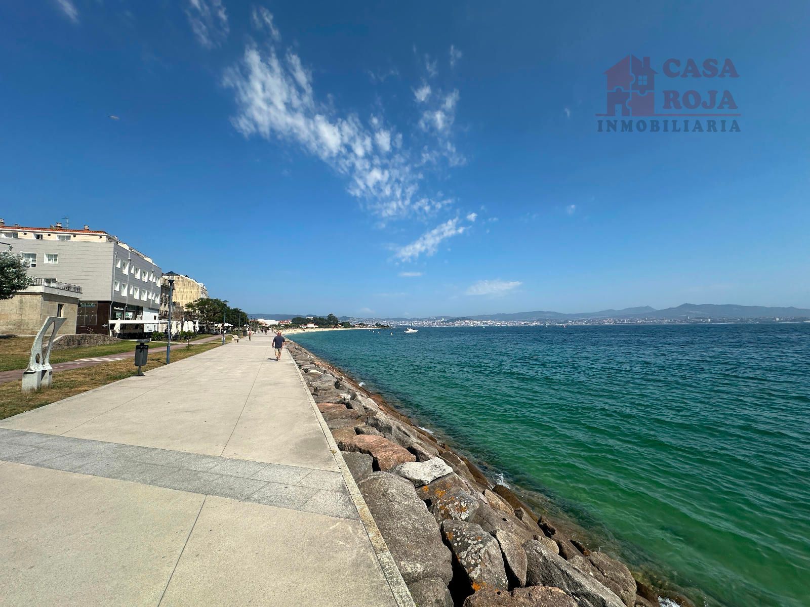 Vista exterior de Pis en venda en Cangas  amb Calefacció, Parquet i Terrassa