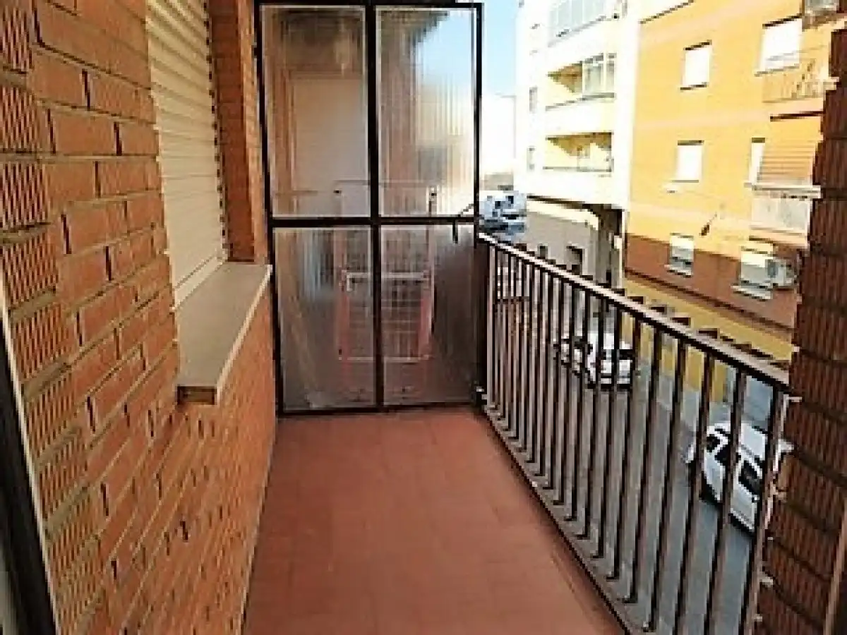 Terraza de Piso de alquiler en Plasencia con Terraza, Amueblado y Balcón