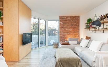 Wohnzimmer von Maisonette zum verkauf in  Barcelona Capital mit Terrasse und Balkon