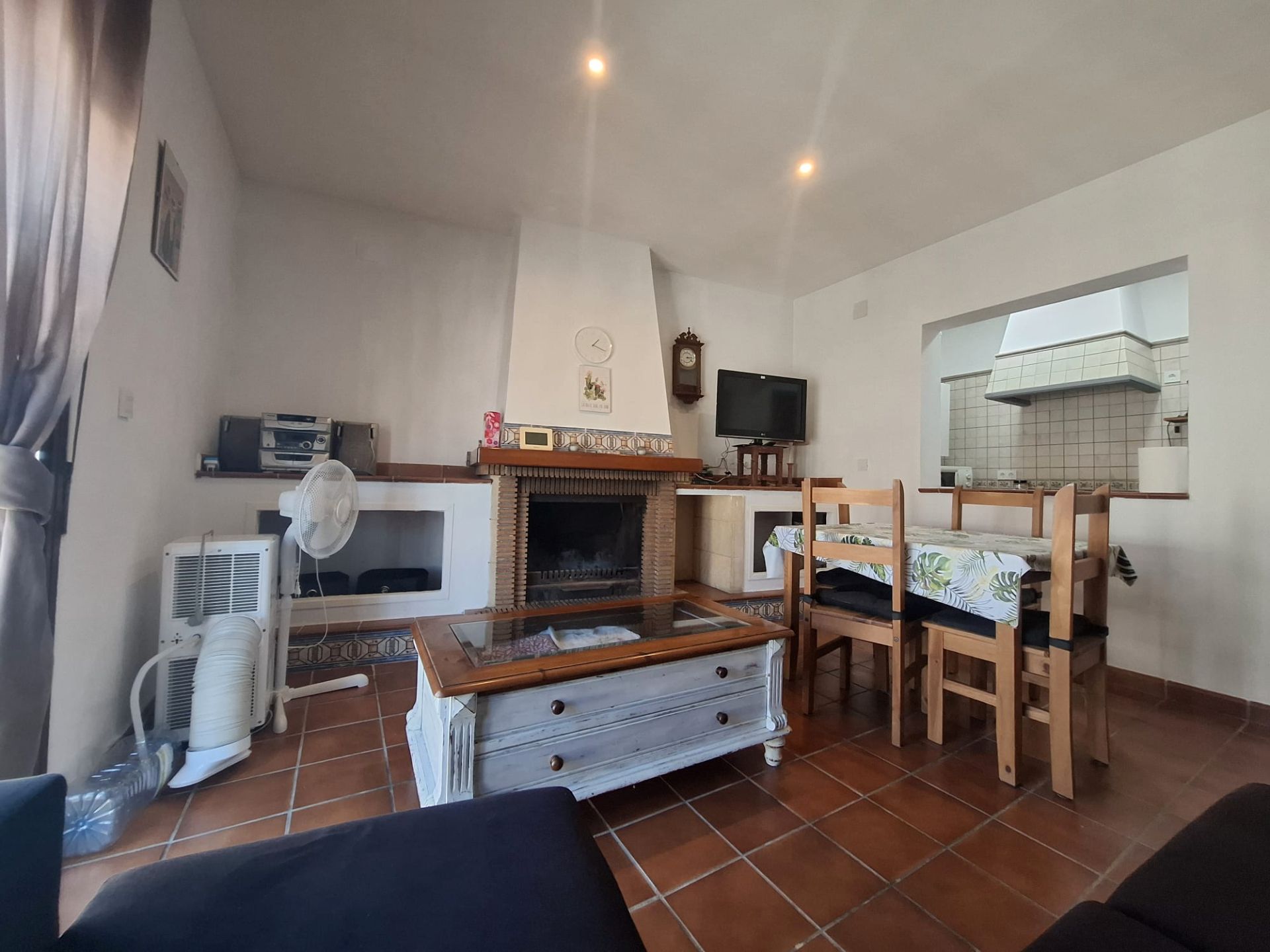 Living room of Houses for sale in Villablanca  with Air Conditioner, Terrace and Furnished