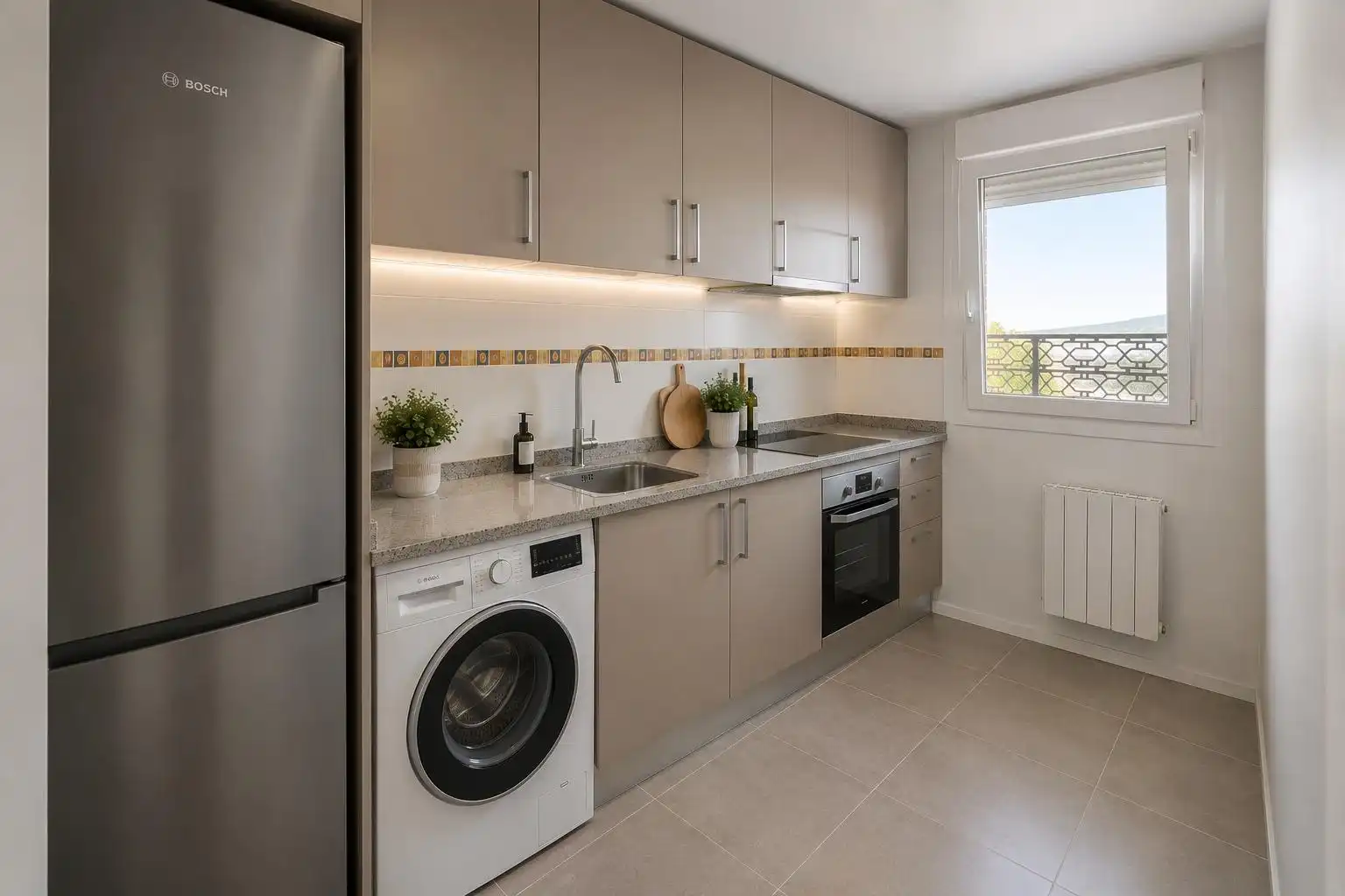 Kitchen of Flat for sale in Méntrida  with Heating, Parquet flooring and Storage room
